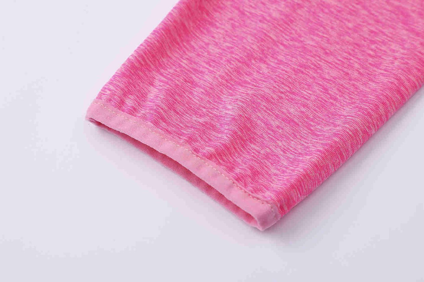 Dívčí funkční mikina Kugo FH9608 růžová / šedá